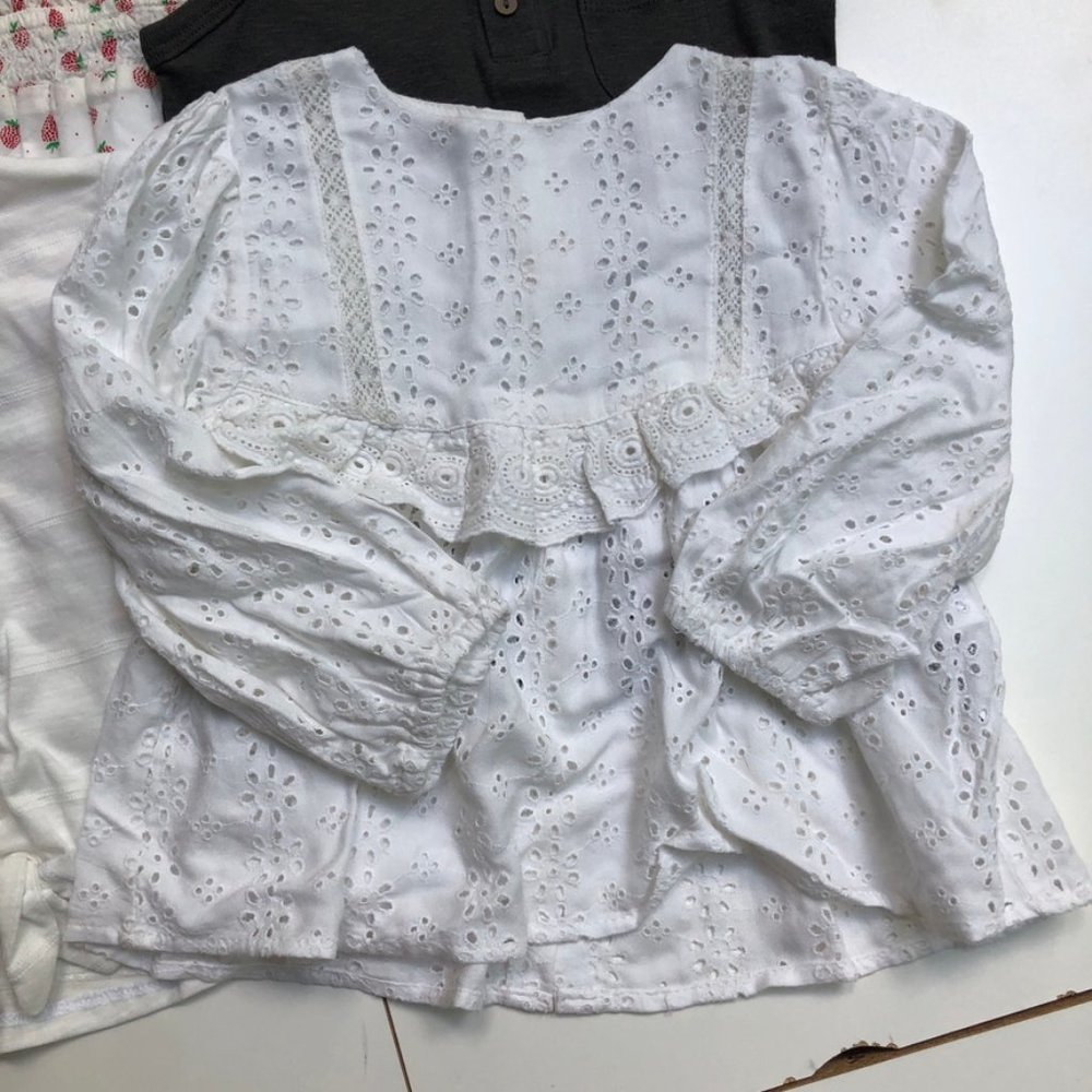 NWT Zara Girl's 5 Piece Bundle of Tops Size 2/3T - Picture 4 of 7